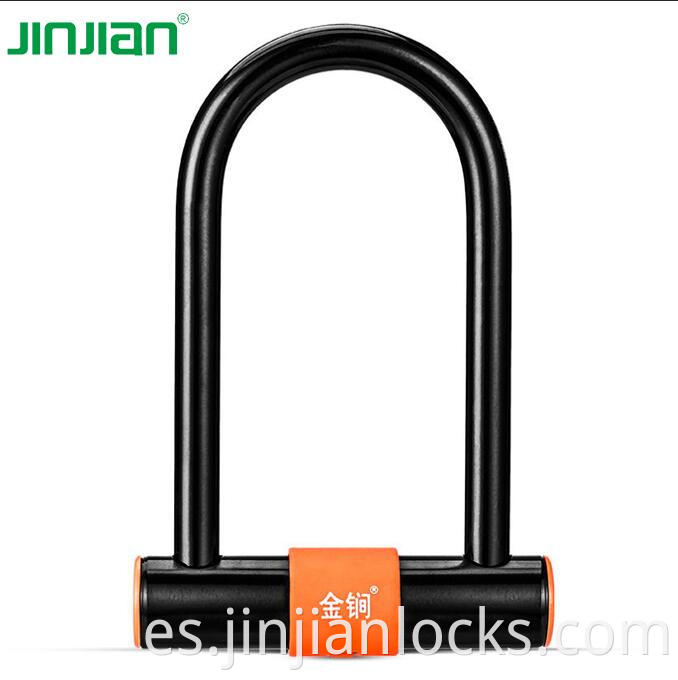 Lock de bicicleta U de alta calidad y bloqueo de bicicleta antirrobo U Lock Bicycle Accesorios